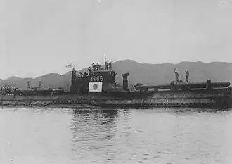 Submarine I-165 as Todoroki group on 15 June 1945