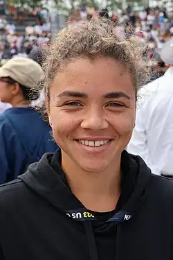 Jasmine Paolini was part of the winning women's doubles team in 2025.