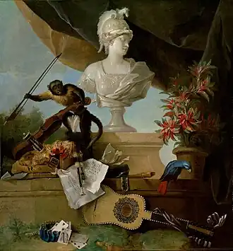 Allegory of Europe (1722), 161.9 × 151.8&nbsp;cm., Museum of Fine Arts, Houston