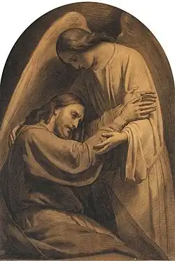 Unknown name artwork by Scheffer. Between 1848 and 1858.