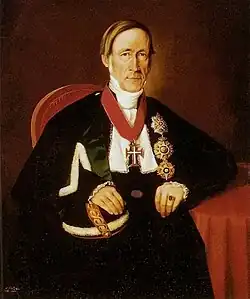 Counselor Jonathas Abbott, Commander of the Order of Christ