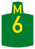 Metropolitan route M6 shield