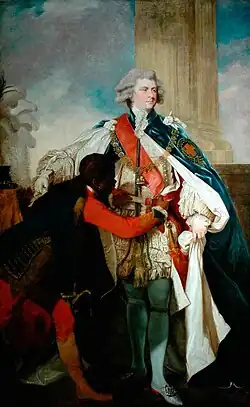 Portrait of George, Prince of Wales by Joshua Reynolds
