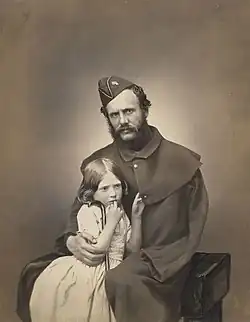 Sergeant Dawson and His Daughter (1855)