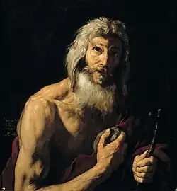 Saint Jerome by José de Ribera, 1652