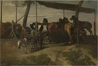 Rental of horses and donkeys (Museum of Fine Arts Ghent)