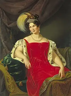 Therese of Saxe-Hildburghausen, queen of Bavaria, 1836