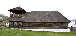 Wooden church in Jupânești