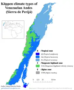 Venezuelan Andes (Sierra de Perijá)