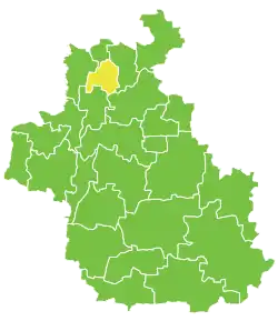 Location in Idlib Governorate