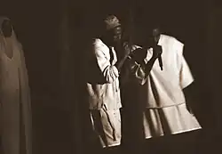 West and Kid Cudi performing "Welcome to Heartbreak" for the 2015 Hollywood Bowl