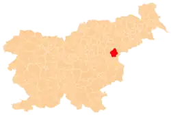 The location of the Municipality of Šmarje pri Jelšah