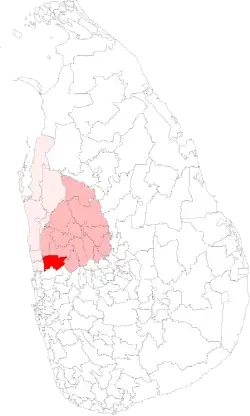 Location of Katugampola