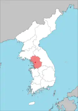 Gyeonggi-do dialect-speaking area