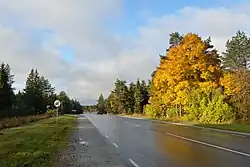 The Keila-Haapsalu road in Lemmaru
