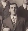Kenneth Berridge Wood with the British Isles team in 1910