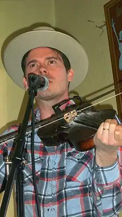 Secor performing in 2012