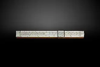 Portland cement slide rule