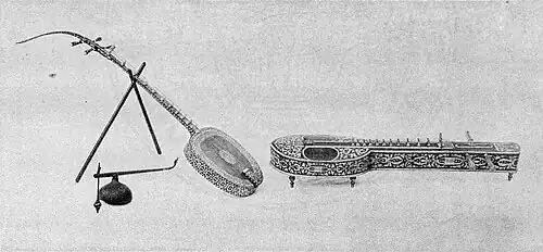 From left to right: phin namtao, krachappi, and chakhe.