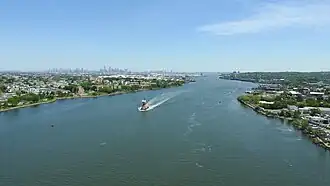 Eastern part of Kill Van Kull