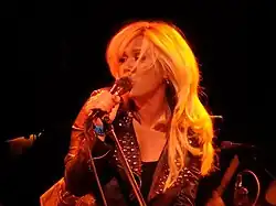 Lead singer Lisa Rieffel in 2010