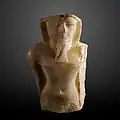 An alabaster statue of Merneptah