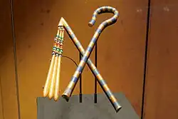 Tutankhamun's flail and crook