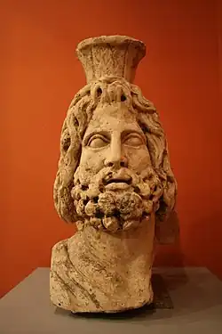 Head of Serapis (Roman-era terracotta, Staatliches Museum Ägyptischer Kunst, Munich)
