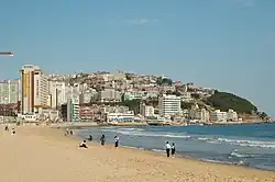 Location of Busan-Ulsan Metropolitan Area