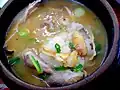 samgye-tang (ginseng chicken soup)