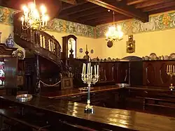 Stuba Communis (professors' common room) in the Collegium