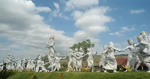 Krisna Lila Statue, Temukus