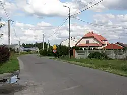 Street in Krzaki Czaplinkowskie