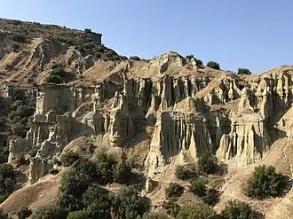 Yanıkyöre rock formations near Kula
