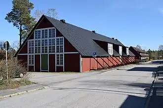 Former dormitory and gymnasium