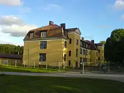 The old psychiatric hospital