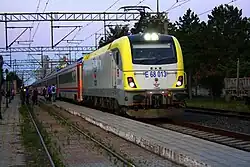 The Trakya Express at Lüleburgaz.