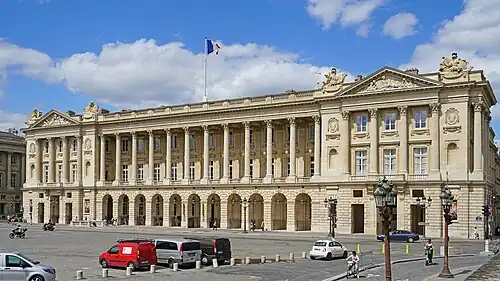 Hôtel de la Marine, Paris, by Ange-Jacques Gabriel, 1761-1770[64]