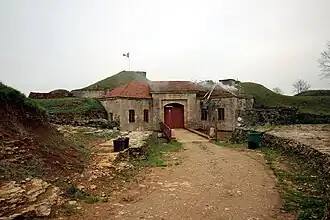 The Pointe de Diamant fort in Saint-Ciergues