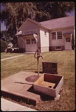 Standpipe in La Rose, Illinois, USA