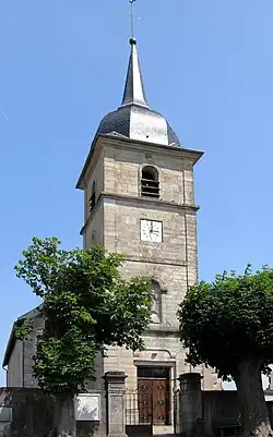 The church in La Neuveville-sous-Châtenois