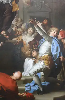 The Levitation of Saint Thomas of Cori (Detail), Paray-le-Monial, Musée du Hiéron