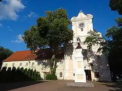 Baroque Saint Nicholas church in Łabiszyn