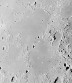 Oblique Lunar Orbiter 4 image