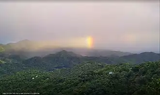 Cerrillos State Forest from the west.