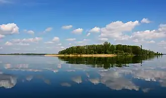 Island of Lake Svityaz