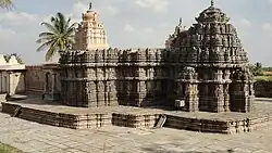The original temple on the jagati, view from northwestern corner