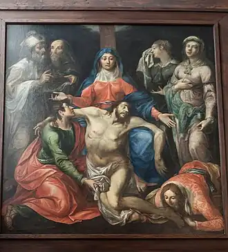 "The Virgin of Pity" by Georges Lallemant (Chapel of Compassion, left collateral aisle))