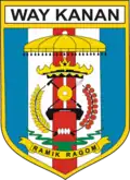 Coat of arms of Way Kanan Regency