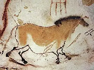 Image 13Lascaux, Horse (from History of painting)